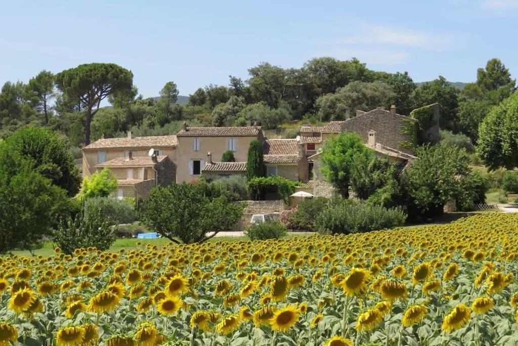 Villa Les Tarraiettes Au Pied Du Luberon Lourmarin Exterior foto