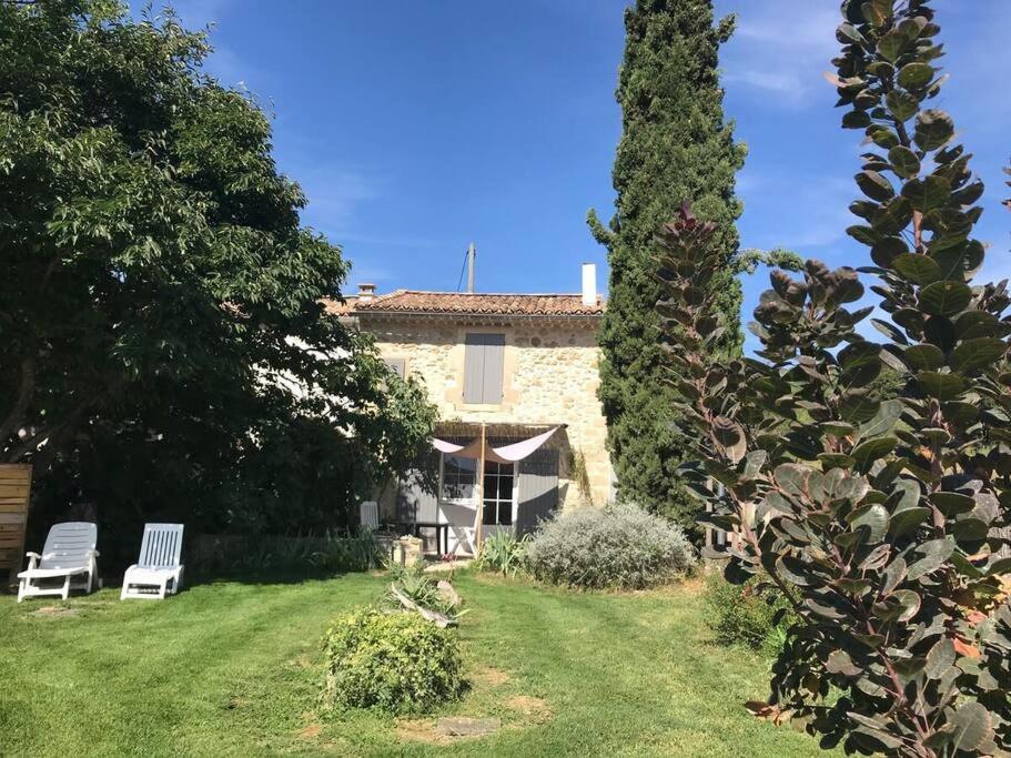 Villa Les Tarraiettes Au Pied Du Luberon Lourmarin Exterior foto
